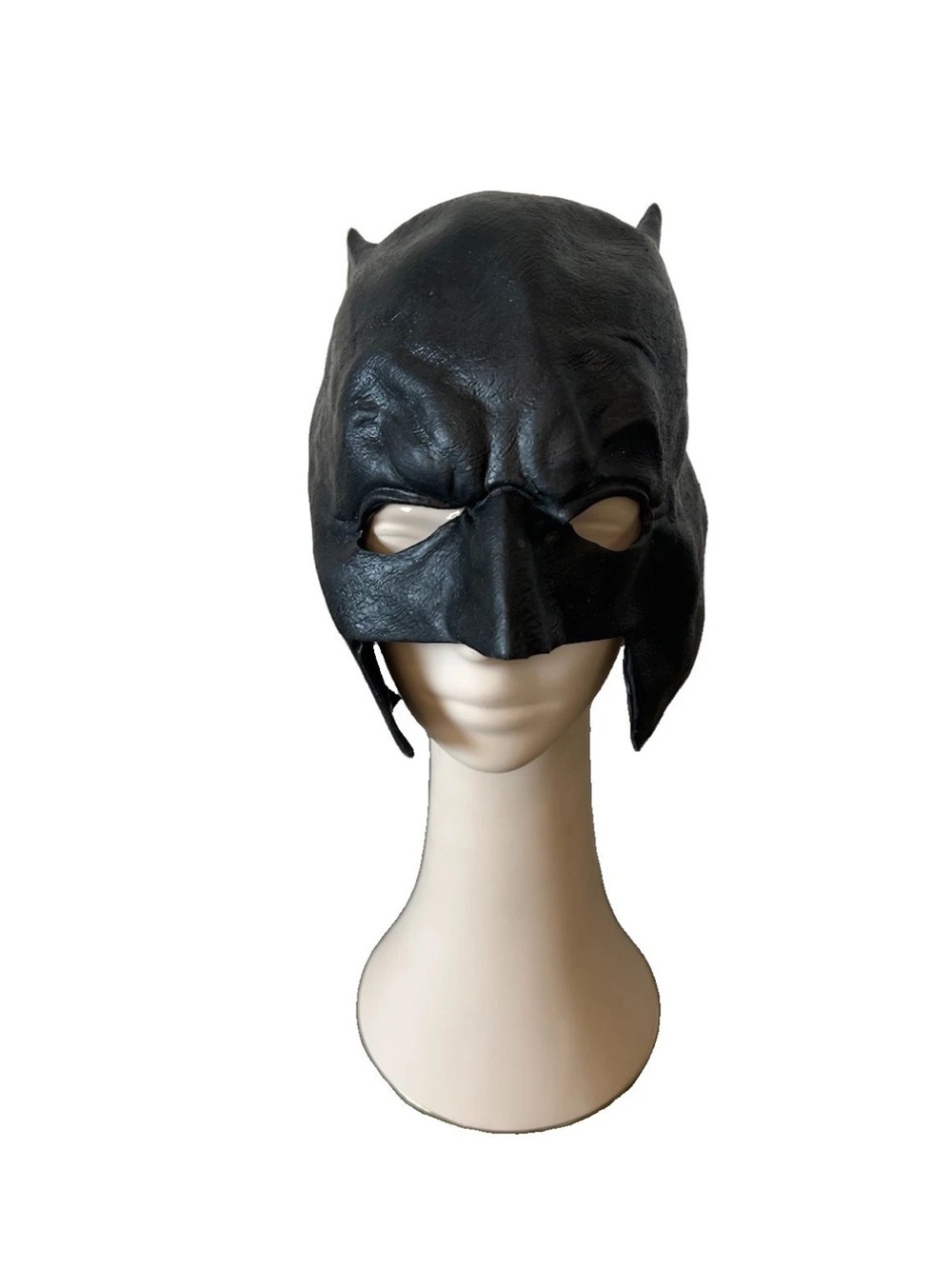 Rubies DC Comics Batman v Superman Deluxe Latex Mask 2019 Black Cowl Cosplay